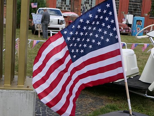 American Cars in the Elbląg's Old Town