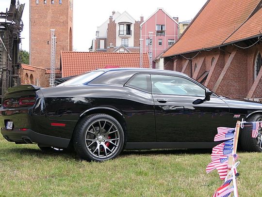 American Cars in the Elbląg's Old Town